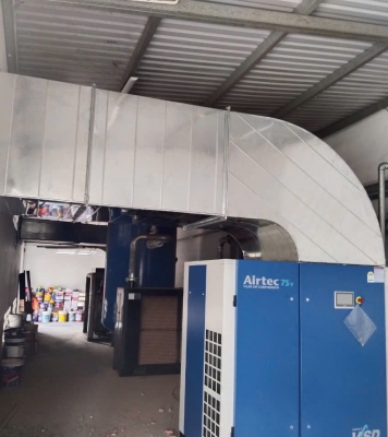 Hệ thống hút bụi nhà máy